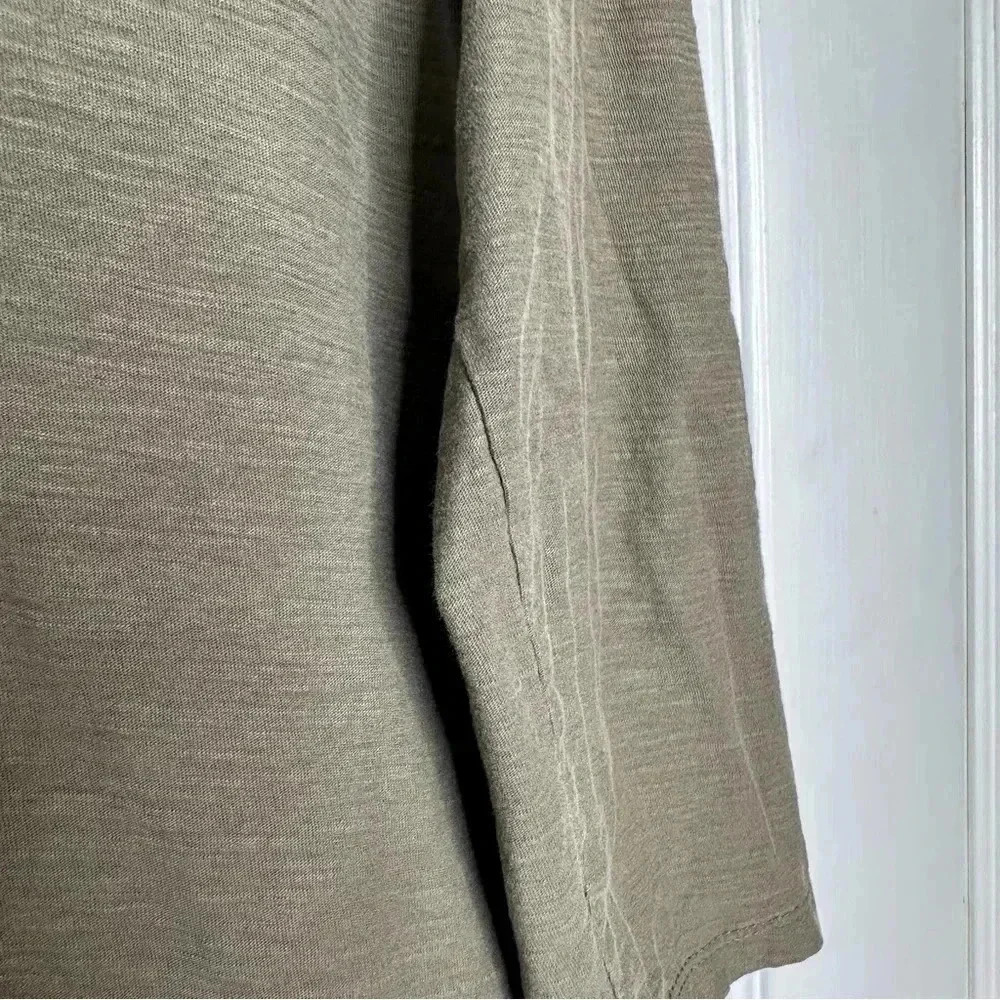 Carroll Reed Shirt 3/4 Length Sleeves Green Size Small - Picture 15 of 16